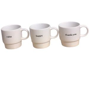 🌞 Coffee Break Signature cup  dishwasher & microwave safe set of 3
